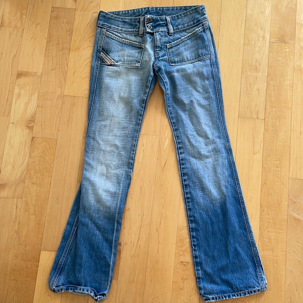 Diesel Industry low rise denim jeans